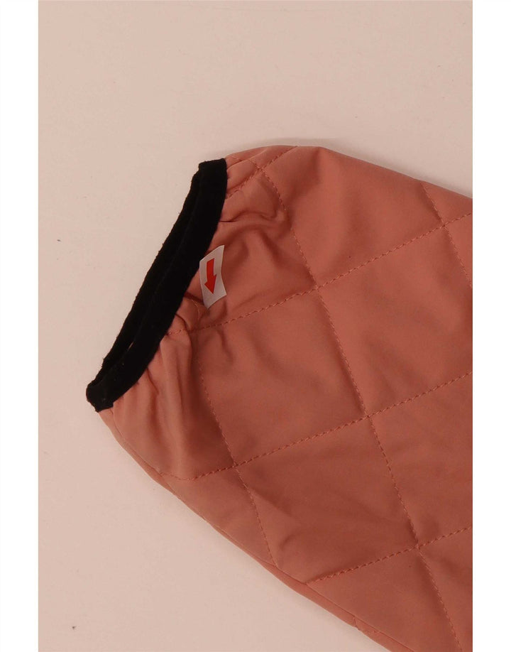Damska pikowana kurtka pulowerowa Vans UK 42 XL, różowa, poliestrowa