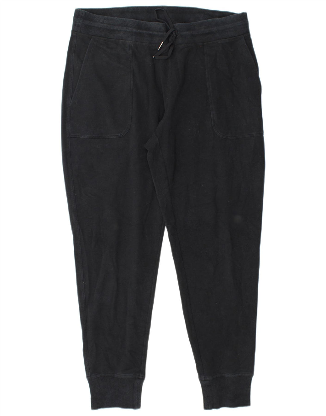 Damskie spodnie dresowe L.L.BEAN Joggers UK 14 Średnia czarna bawełna