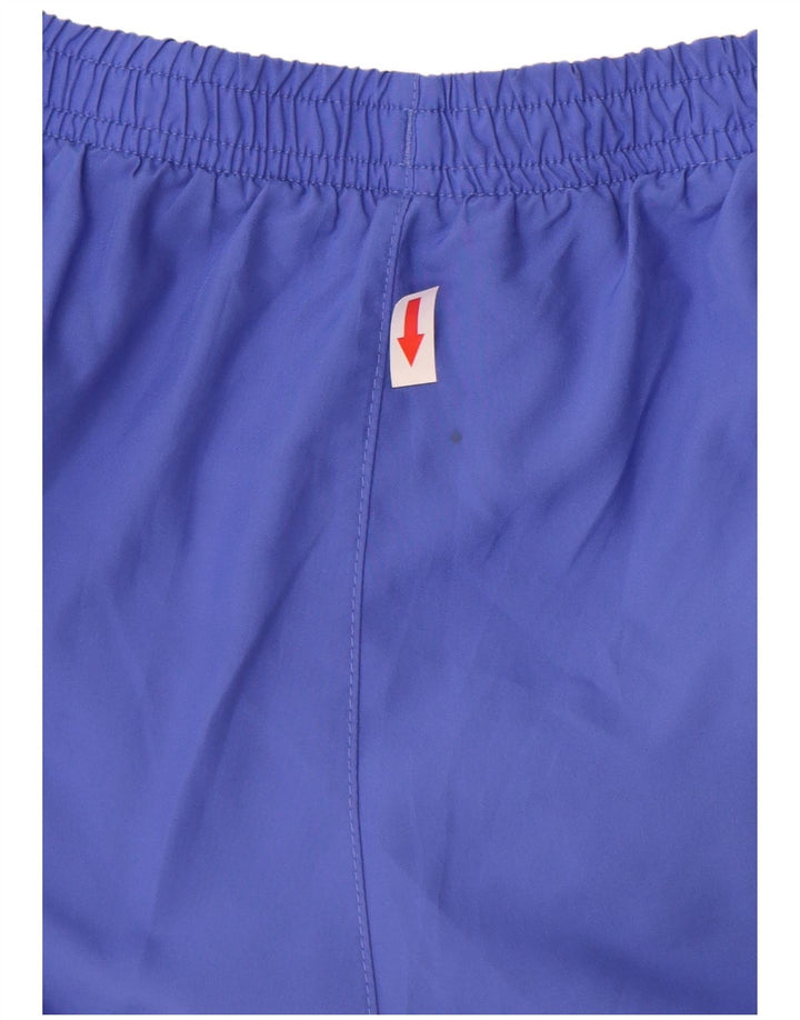 Damskie spodenki sportowe Nike UK 14, średni niebieski, poliester z blokami kolorów