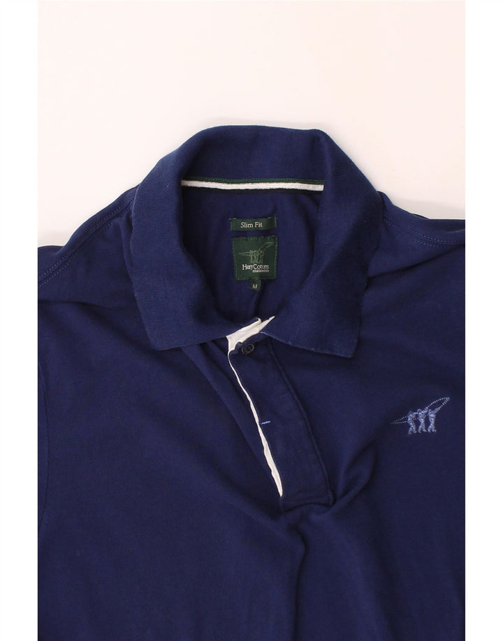 Mens Slim Fit Polo Shirt Medium Vintage Henry Cottons and Second-Hand Henry Cottons from Messina Hembry 