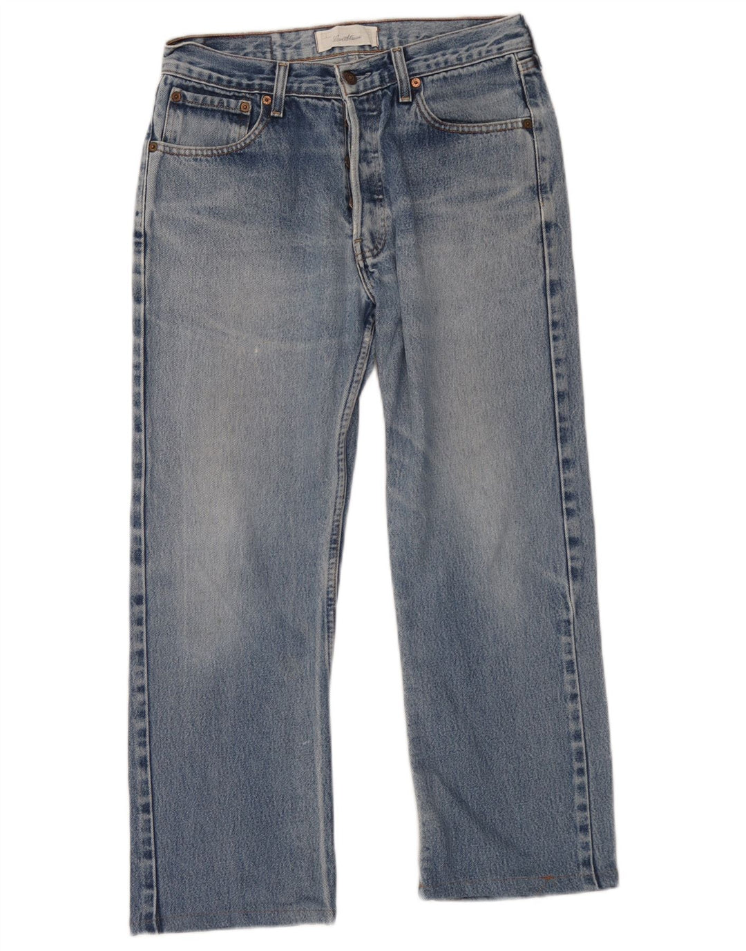 Męskie proste dżinsy Levi's W30 L26 Niebieskie bawełniane