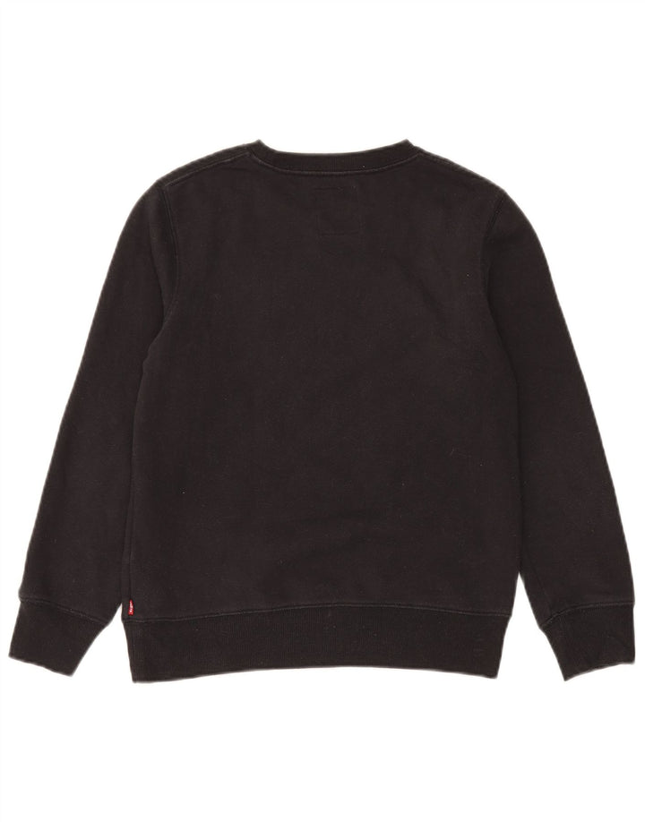 Bluza chłopięca Levi's z grafiką, 11-12 lat, czarna bawełna