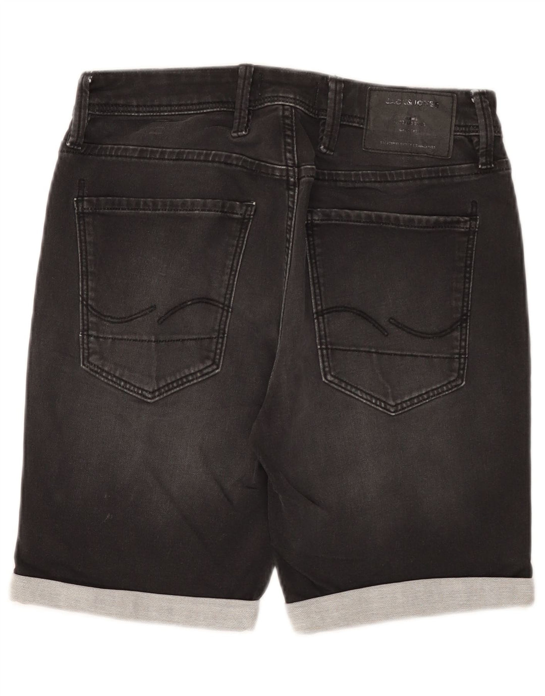 Męskie spodenki dżinsowe Jack & Jones Regular XS W28 Szara bawełna