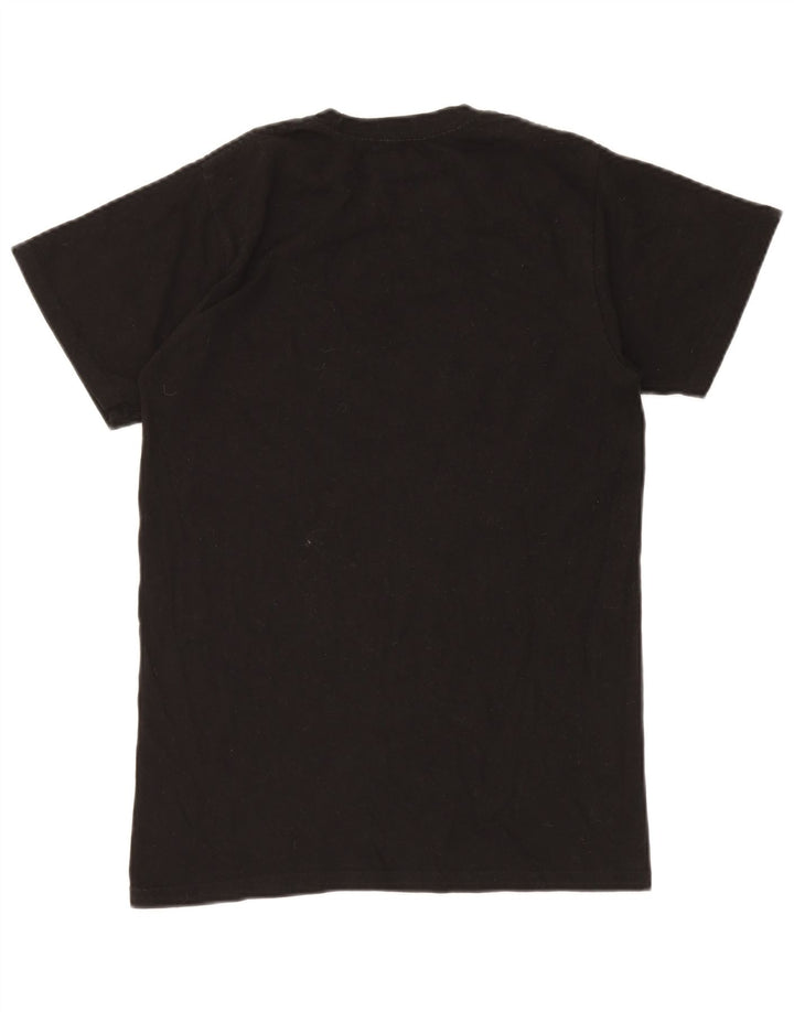 HARD ROCK CAFE Męski T-shirt z grafiką w Edynburgu, mały, czarny, bawełniany