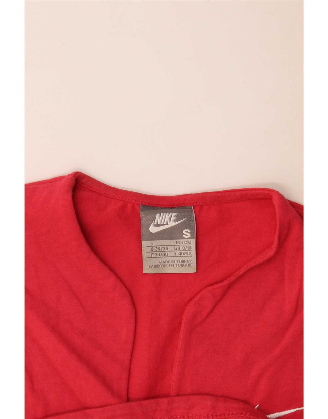 Damska koszulka Nike Top UK 8/10, mała czerwona