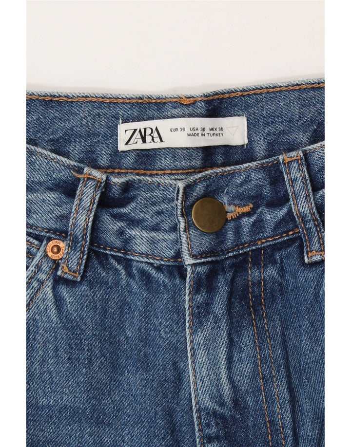 Jeansy męskie Zara Cargo Straight EU 38 Small W30 L33 Granatowe