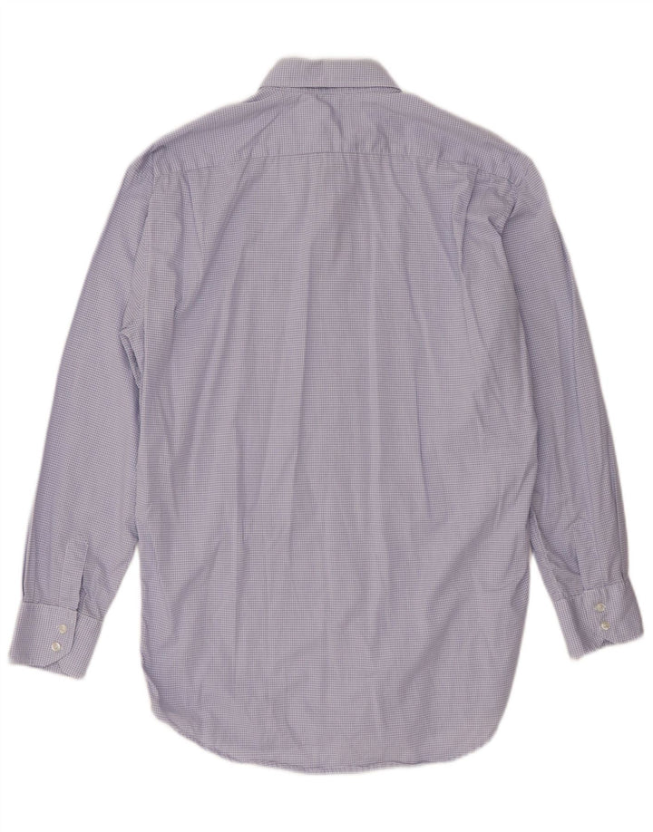 Koszula męska Lacoste o regularnym kroju, rozmiar 39, średnia niebieska kratka