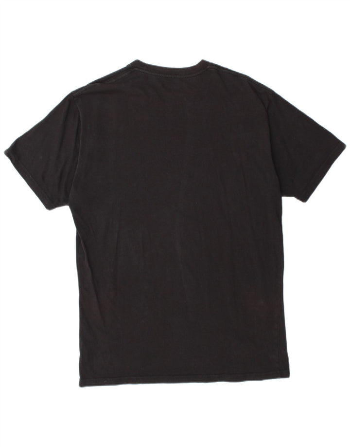 Męski T-shirt VANS o klasycznym kroju z grafiką, średni czarny