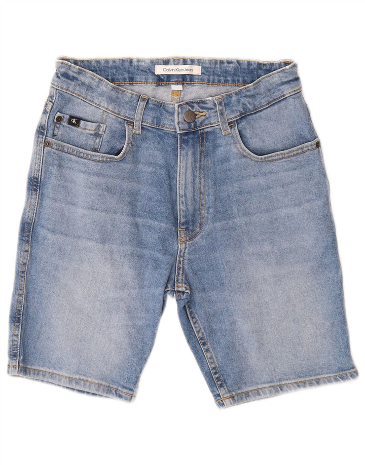 Spodenki jeansowe chłopięce Calvin Klein 13-14 lat W26 niebieskie