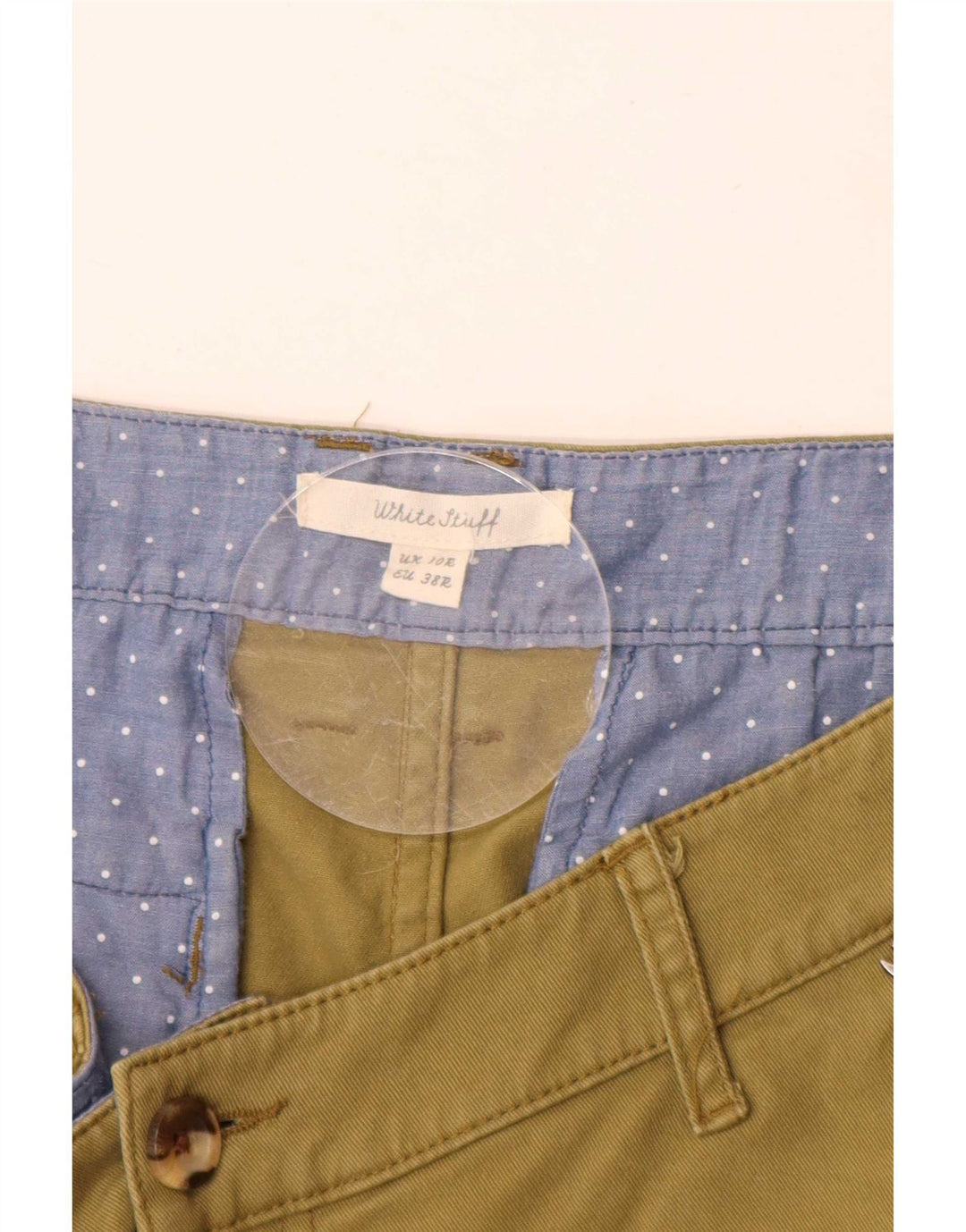 Damskie spodenki chino White Stuff UK 10 Small W30 Khaki