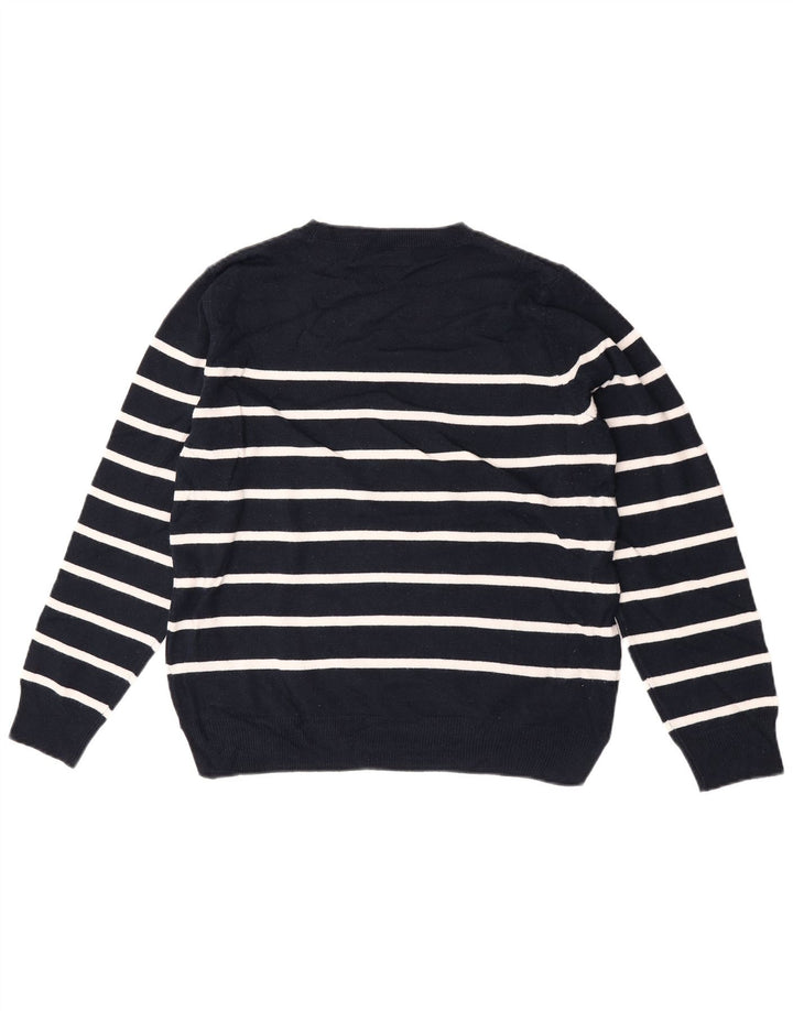 Sweter damski Marks & Spencer z okrągłym dekoltem, UK 14, średni granatowy