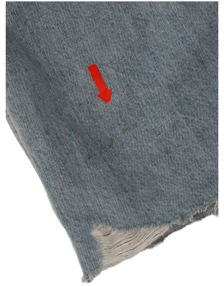 Damski płaszcz dżinsowy Levi's w trudnej sytuacji, oversize UK 10, mały, niebieski, bawełniany