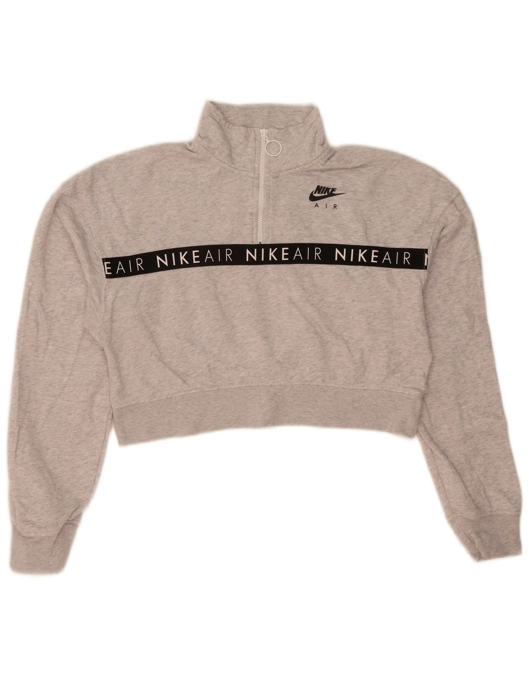 Damska bluza Nike Air Graphic Jumper UK 14 Średni szary