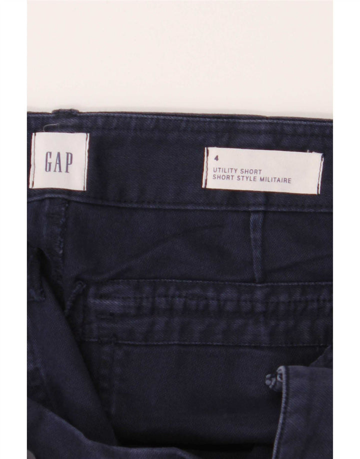 Damskie spodenki Chino Gap US 4 Small W28 Granatowe, bawełniane