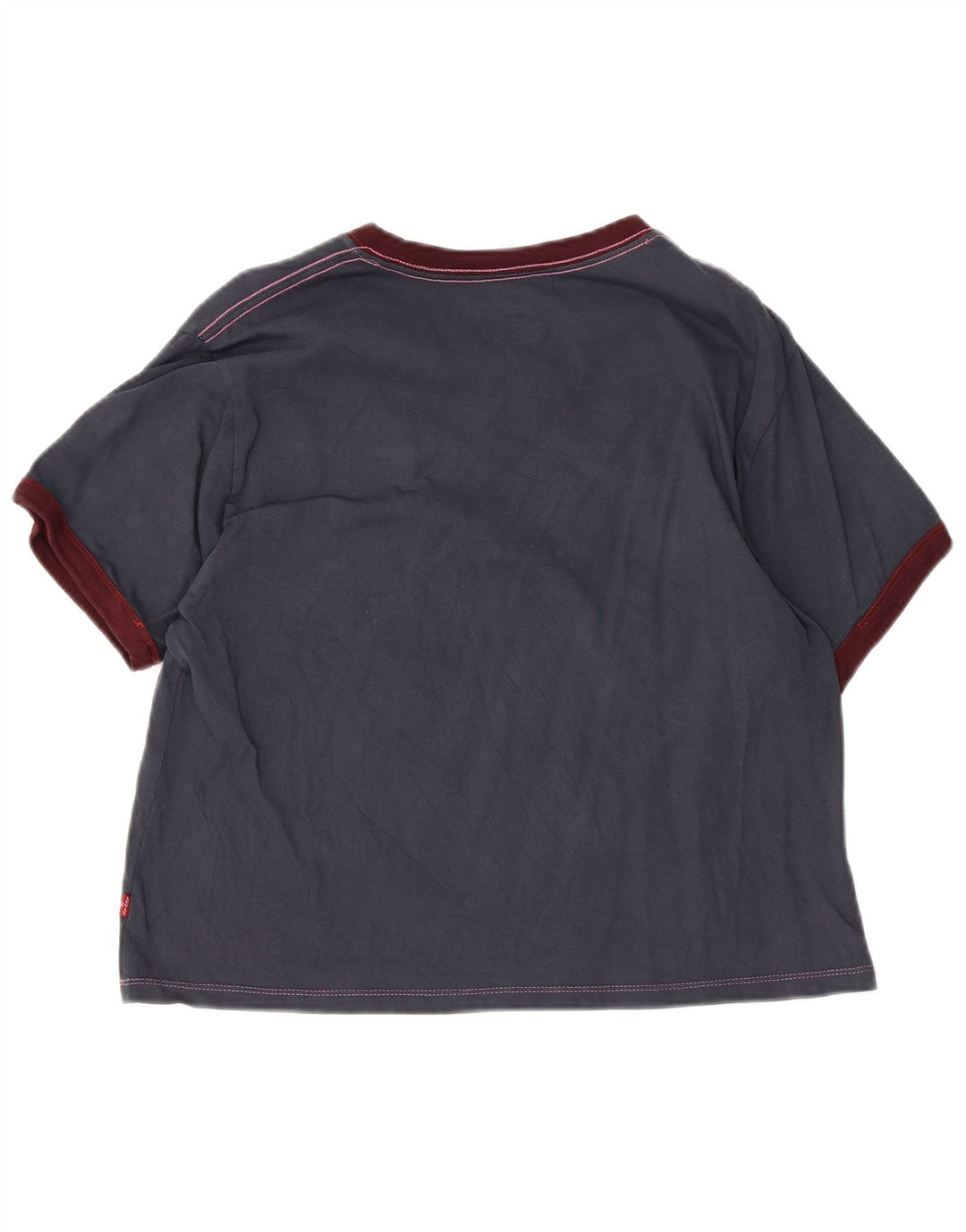 Damska koszulka oversize LEVI'S Top UK 6 XS Granatowa