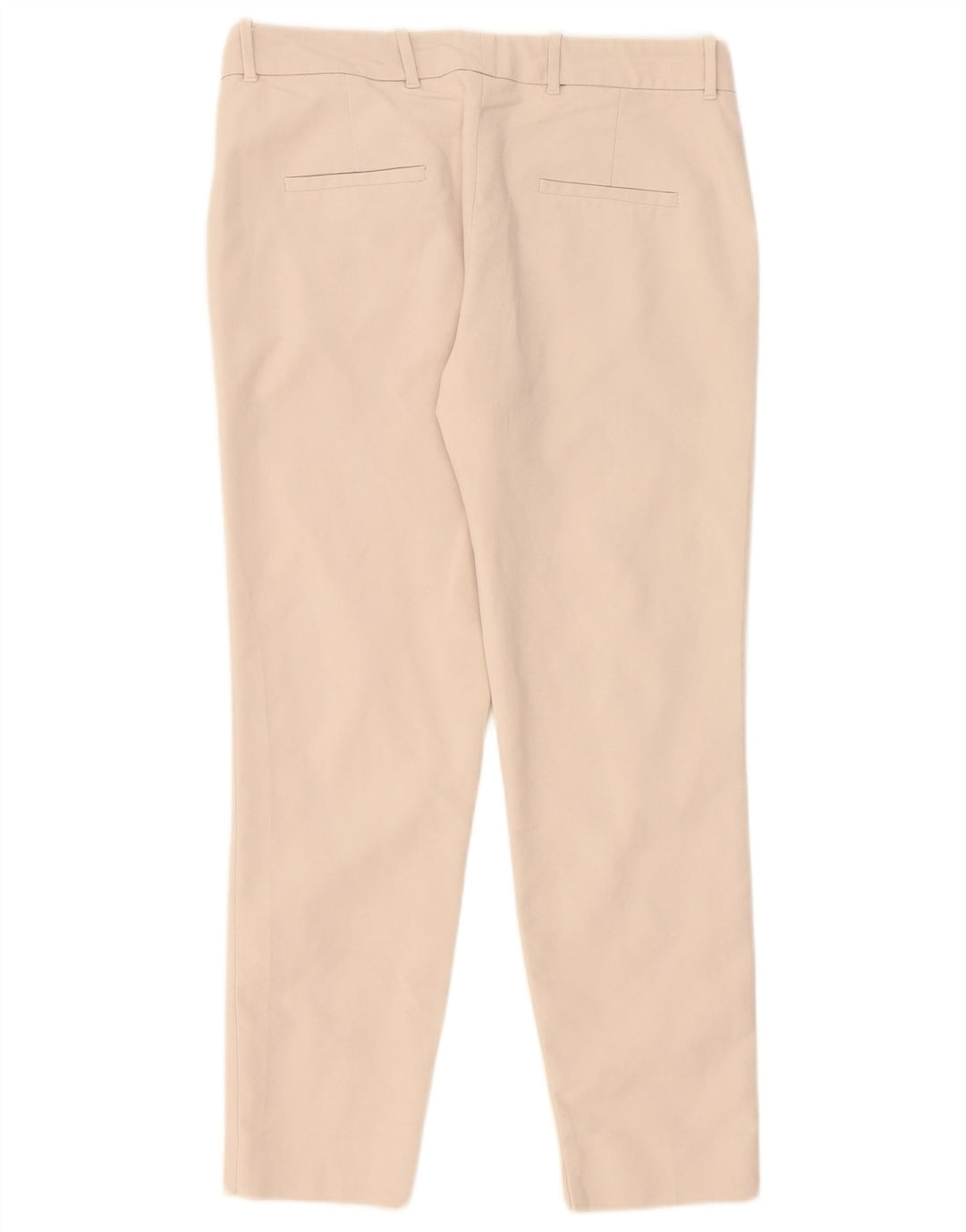 Spodnie damskie Zara Slim Chino, duże W32 L28, beżowe