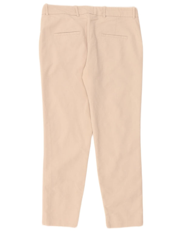 Spodnie damskie Zara Slim Chino, duże W32 L28, beżowe