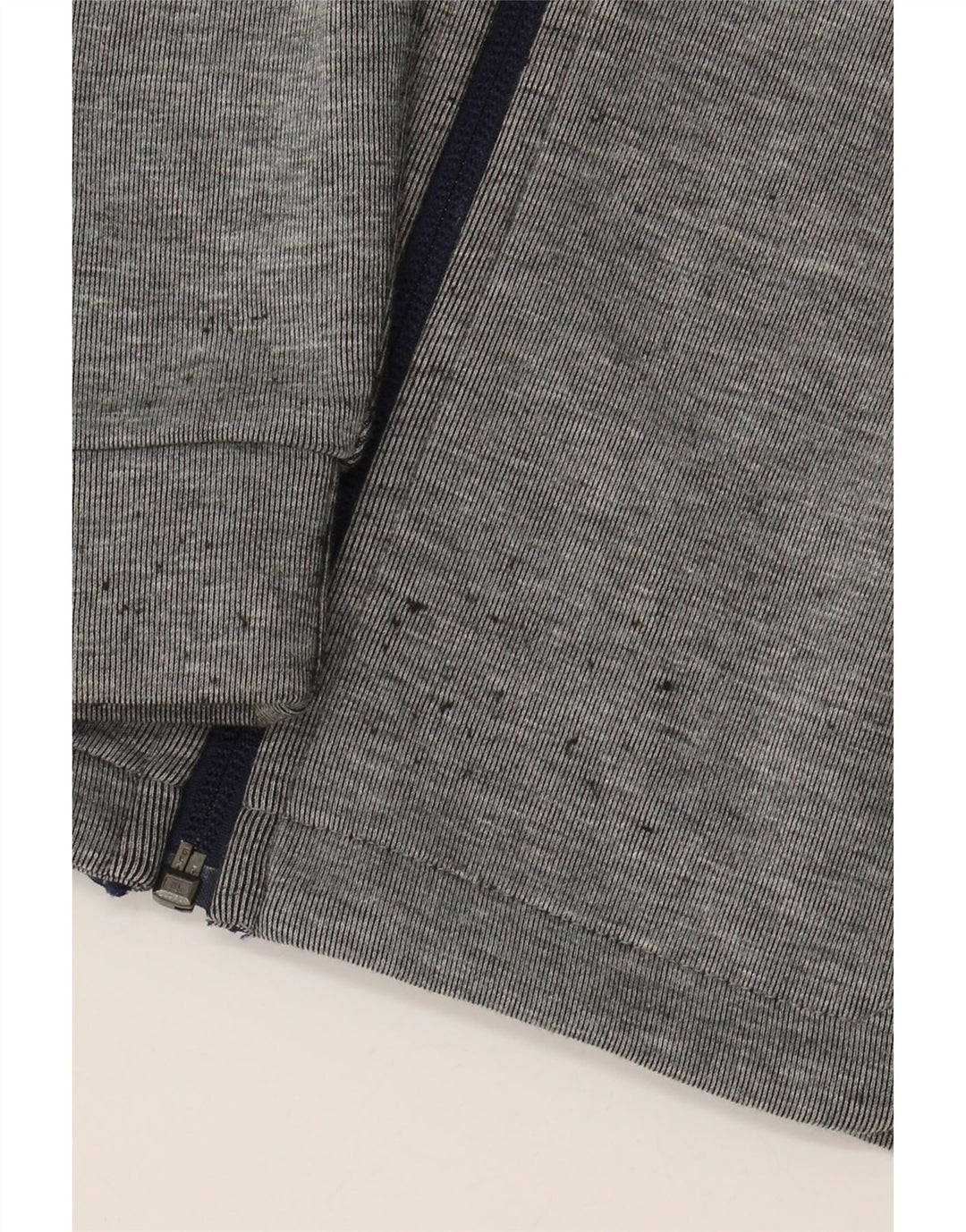 Chłopięcy sweter z kapturem i zamkiem błyskawicznym PUMA, 9-10 lat, szary poliester z blokami kolorów