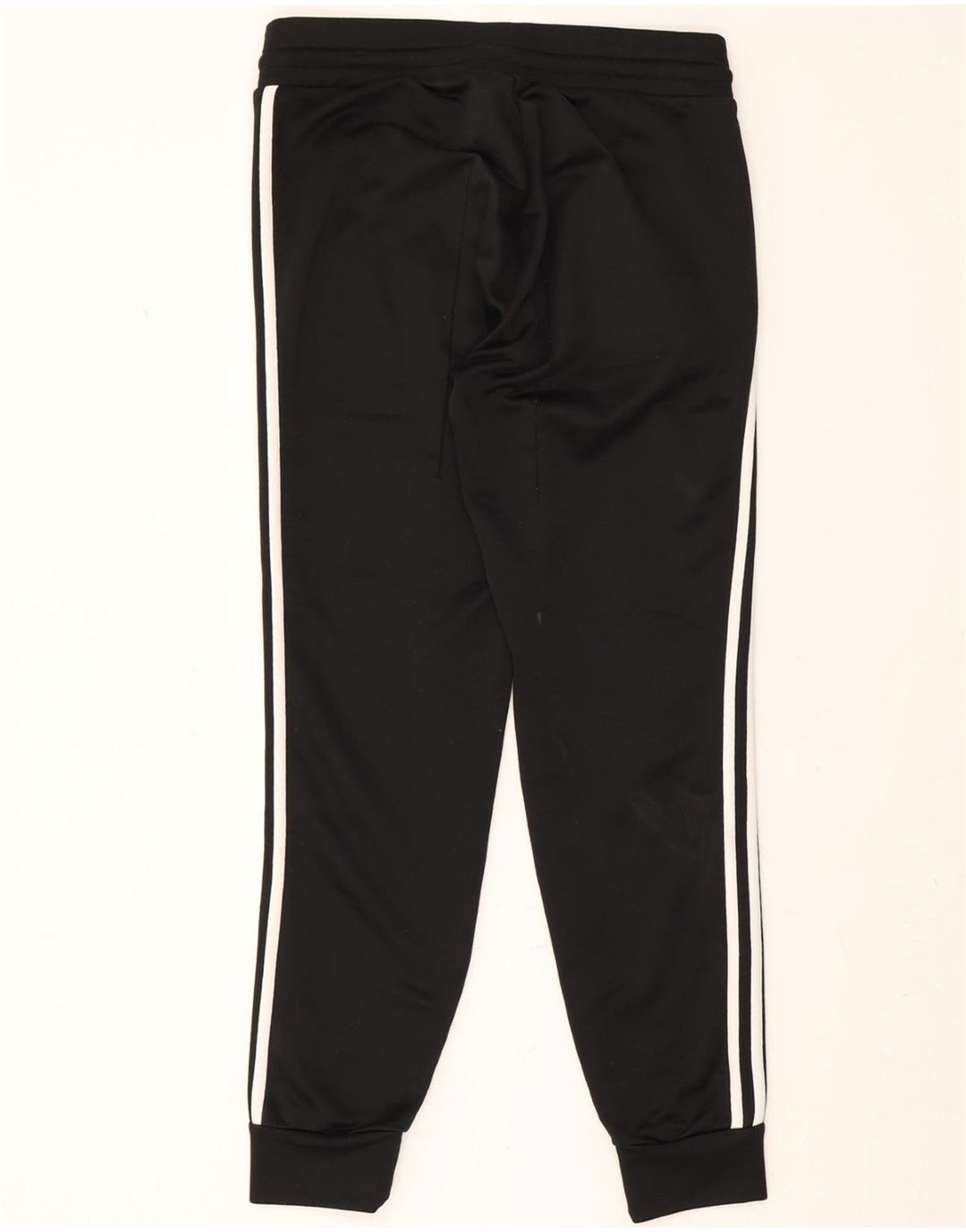 ADIDAS Womens Tracksuit Trousers Joggers UK 12 /14 Medium  Black Polyester Vintage Adidas and Second-Hand Adidas from Messina Hembry 