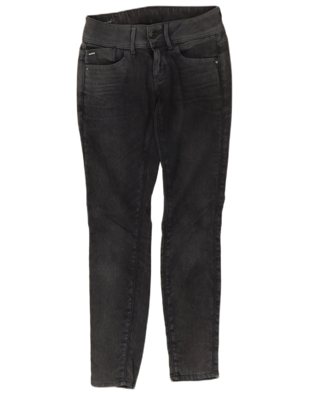 Damskie jeansy Skinny G-Star Lynn W26 L30 szare