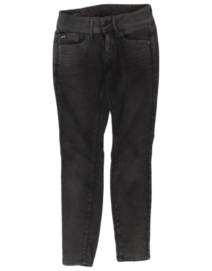 Damskie jeansy Skinny G-Star Lynn W26 L30 szare