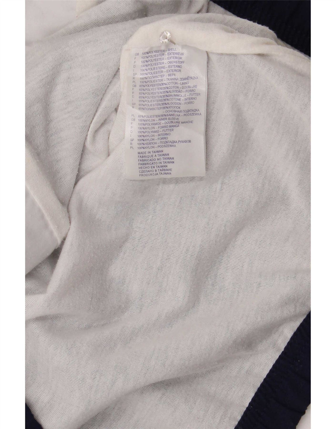 Damska kurtka dresowa Reebok UK 12, średni granat, blok kolorów