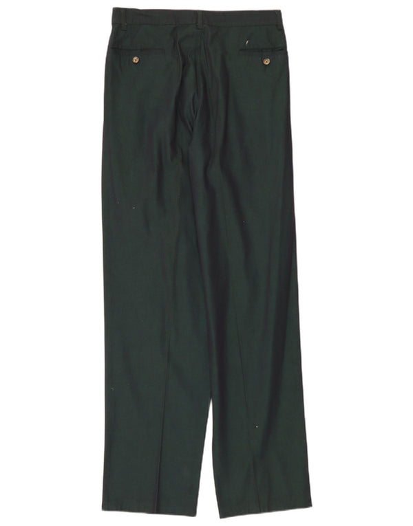 Męskie spodnie chino Mazzonetto IT 48 Medium W30 L34 Zielona bawełna