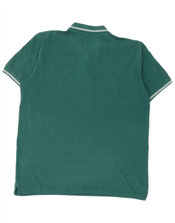 CARRERA Mens Polo Shirt XL Green Cotton