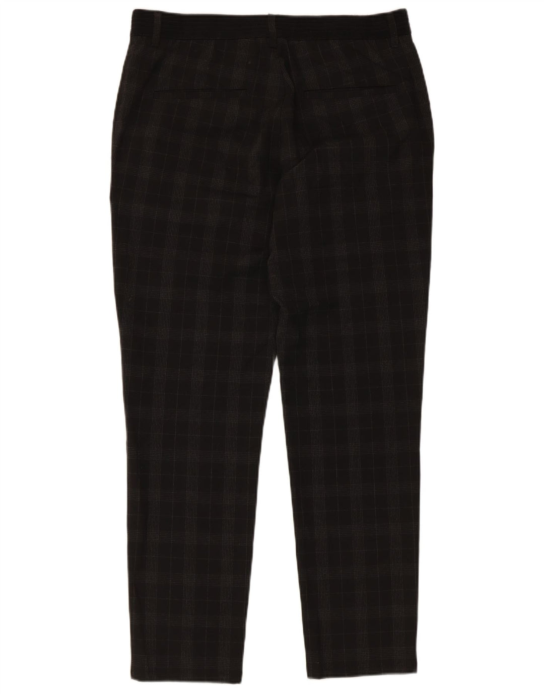 Męskie zwężane spodnie chino Zara, średnie W31 L28, czarna kratka