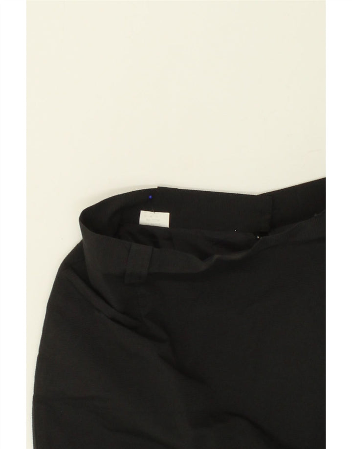 VINTAGE Womens Pencil Skirt W30 Medium Black Cotton Vintage Vintage and Second-Hand Vintage from Messina Hembry 