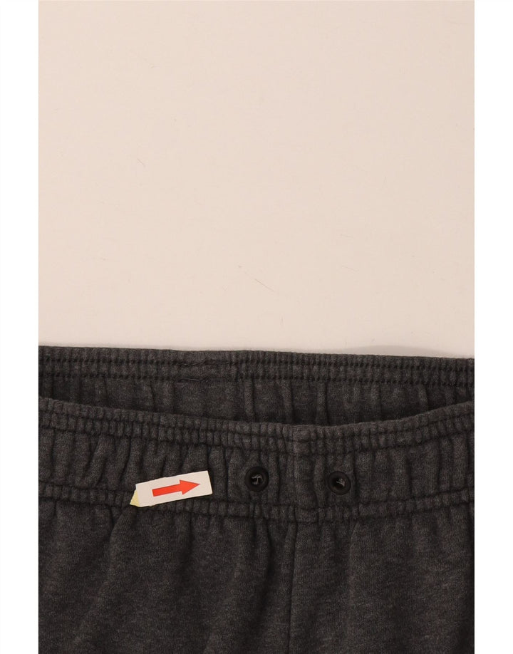 Męski dres ADIDAS z grafiką, mały, szary, bawełniany