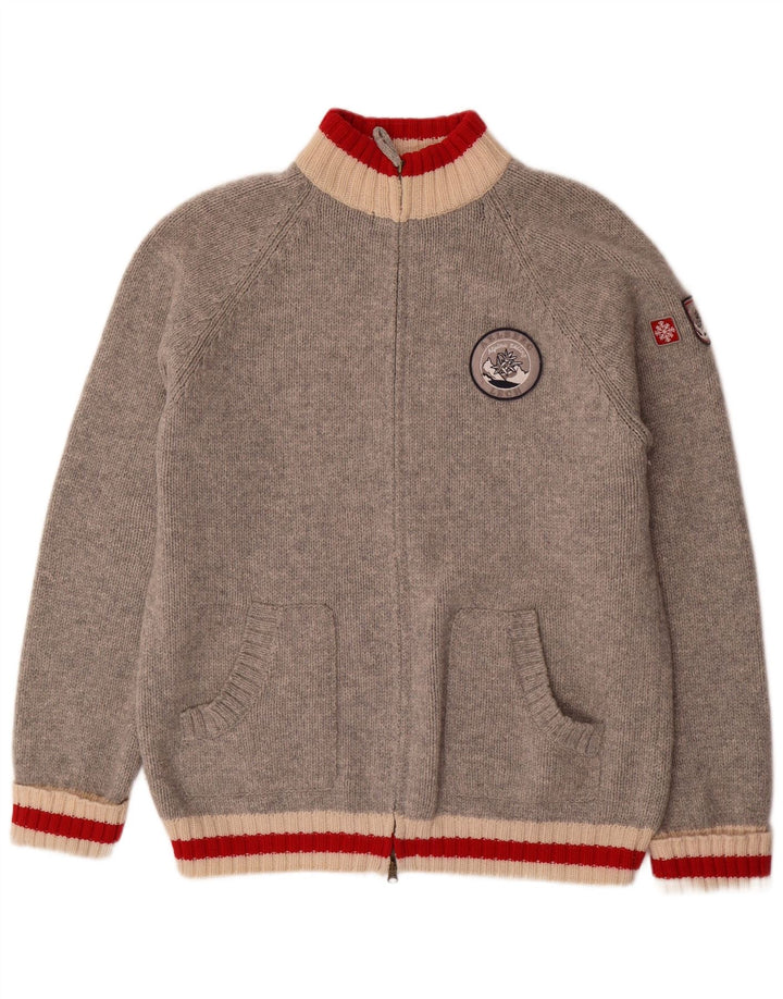 Męski sweter kardigan MC NEAL 2XL Szara wełna