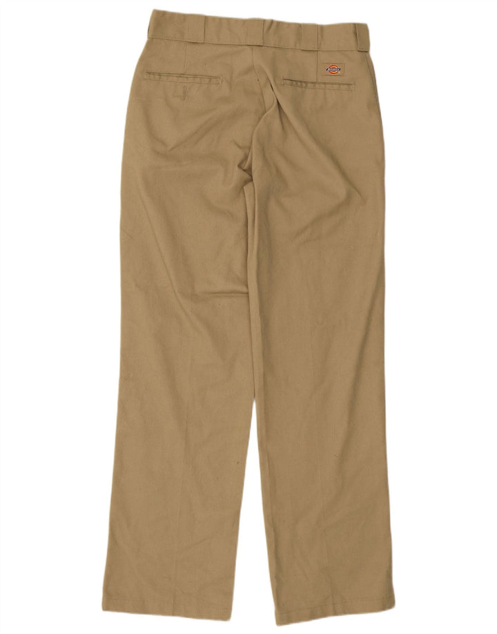 Męskie proste spodnie chino Dickies W32 L32 beżowy poliester