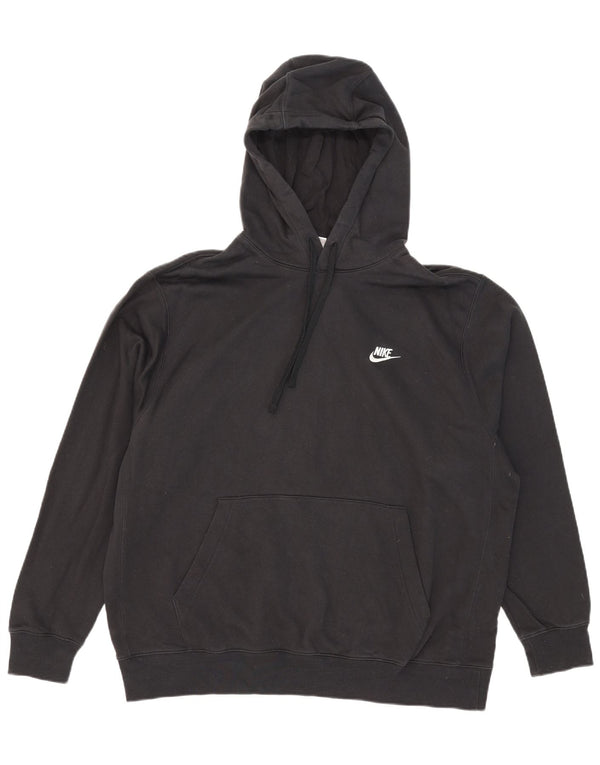 Męska bluza z kapturem Nike XL, czarna, bawełniana