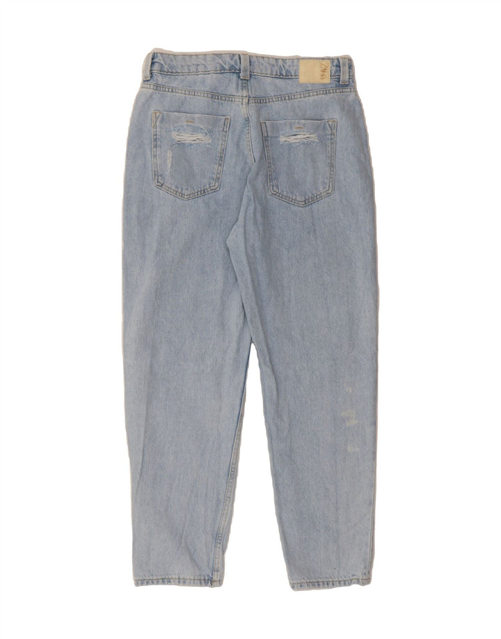 ZARA Womens Tapered Jeans US 8 Medium W30 L27 Blue Cotton Vintage Zara and Second-Hand Zara from Messina Hembry 