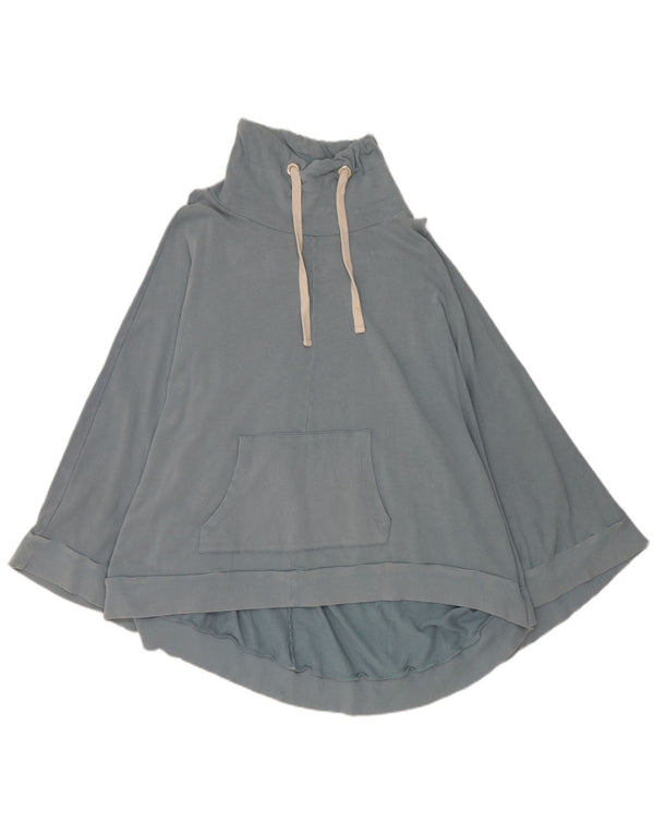 Damska bluza Zara Trafaluc Poncho, sweter UK 12, średni niebieski