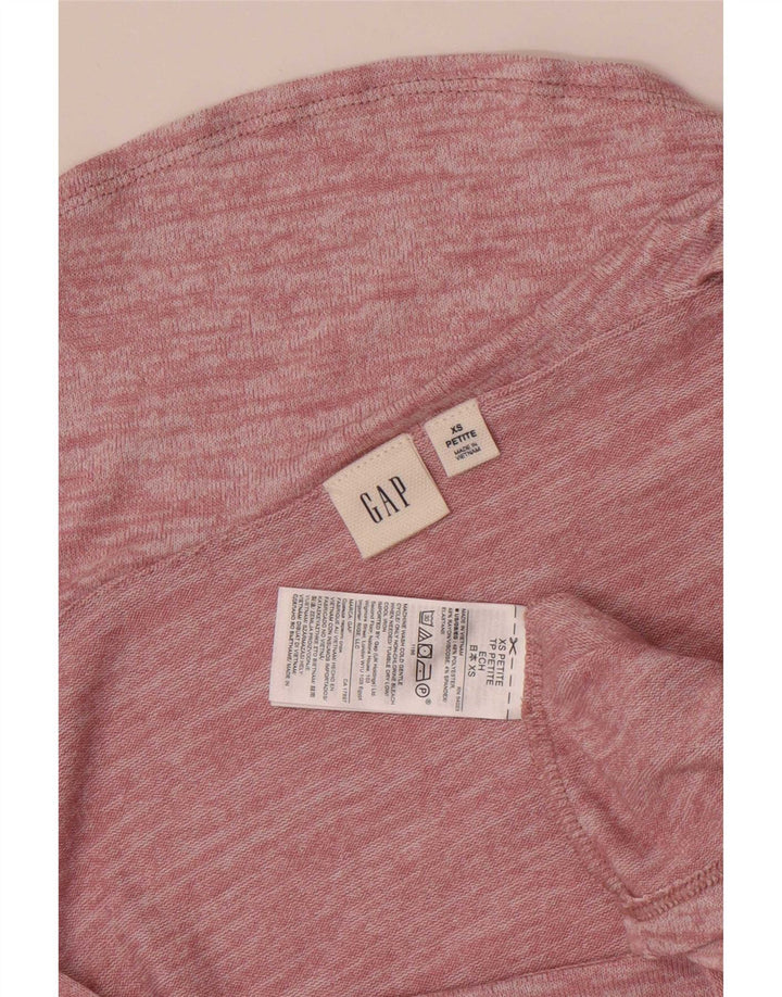 Damski top Gap Petite Off Shoulder UK 6 XS, różowy, nakrapiany poliester