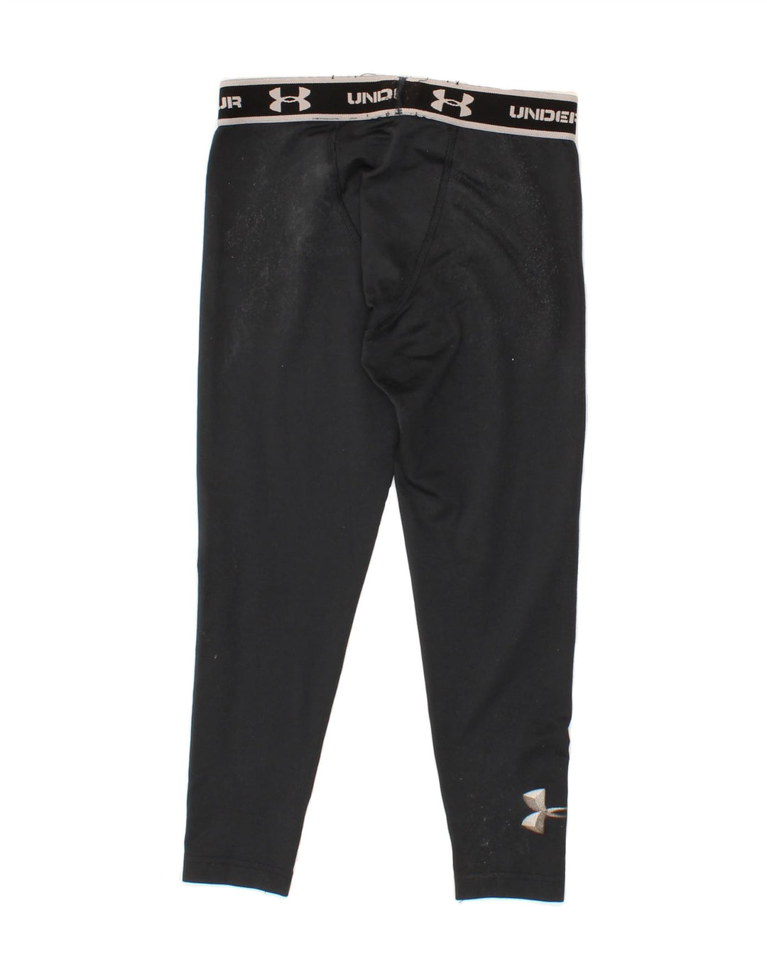 UNDER ARMOUR Girls Leggings 12-13 Years Medium  Black Vintage Under Armour and Second-Hand Under Armour from Messina Hembry 