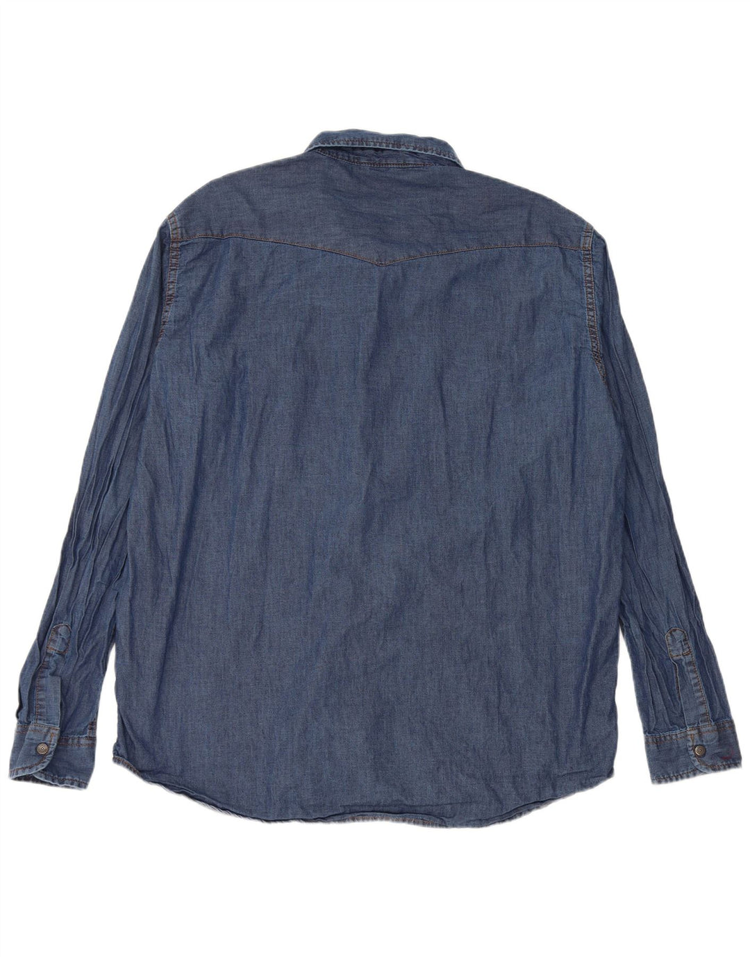 Męska koszula dżinsowa CARRERA VERONA 2XL niebieska bawełniana