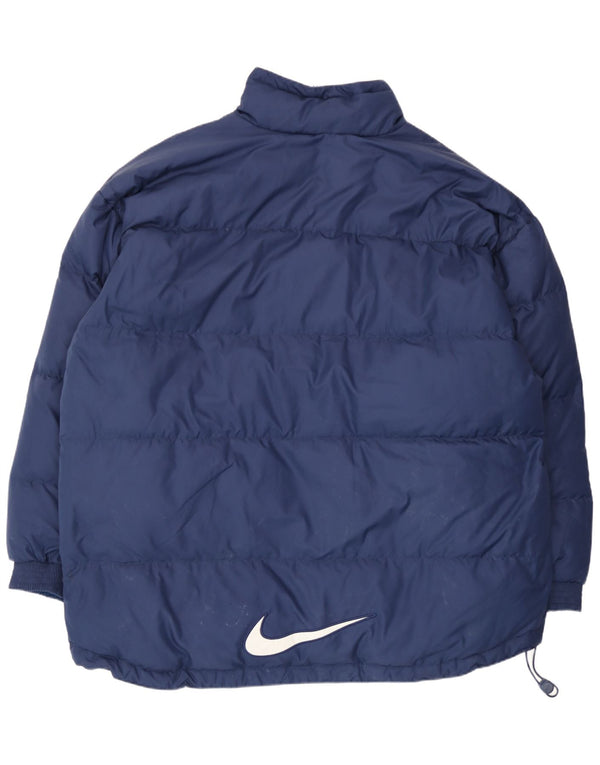 Męska ocieplana kurtka Nike UK 44 2XL Granatowy poliester