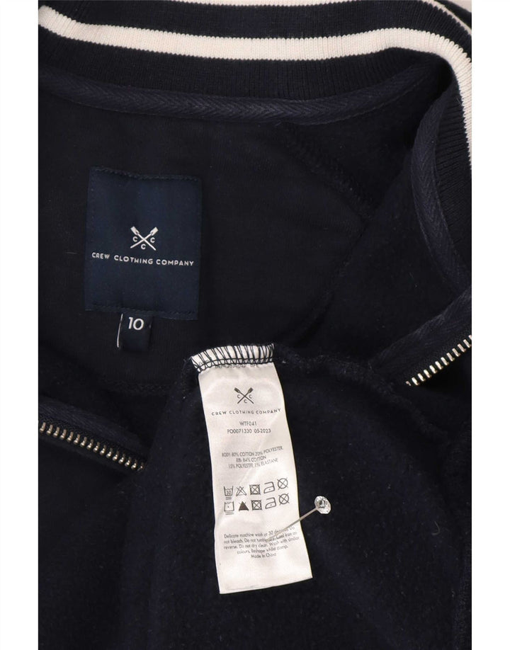 Crew Clothing Damski sweter oversize UK 10, mały, granatowy