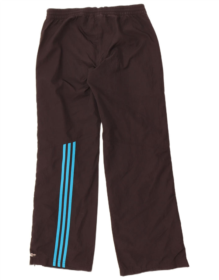 Damskie spodnie dresowe Adidas Clima Proof UK 14, średni czarny poliester