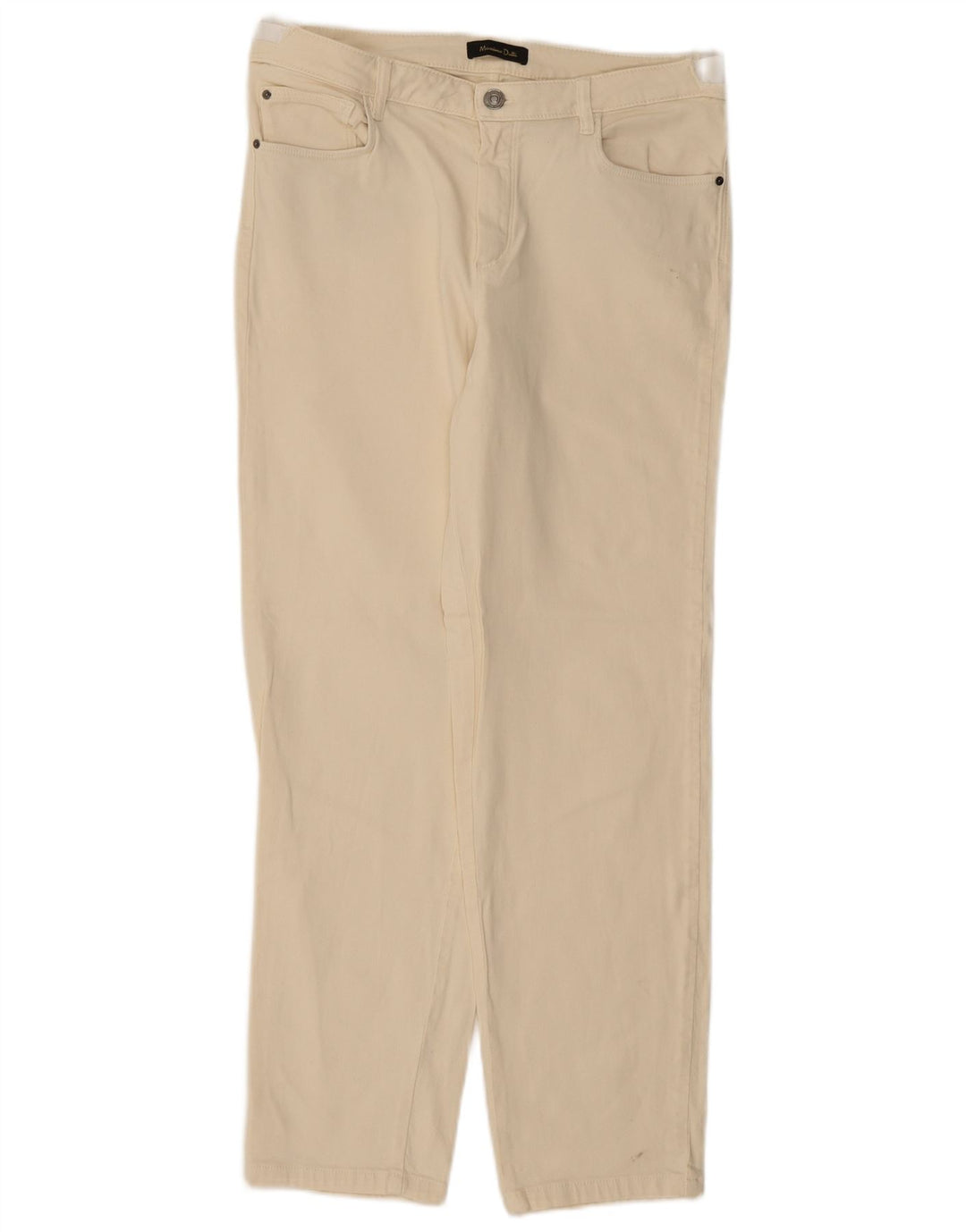 Jeansy damskie Massimo Dutti EU 42 Large W32 L28 Beżowe