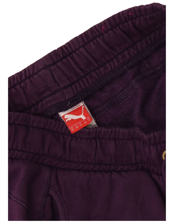 Damskie spodnie dresowe Puma Joggers UK 12 Średni Fiolet