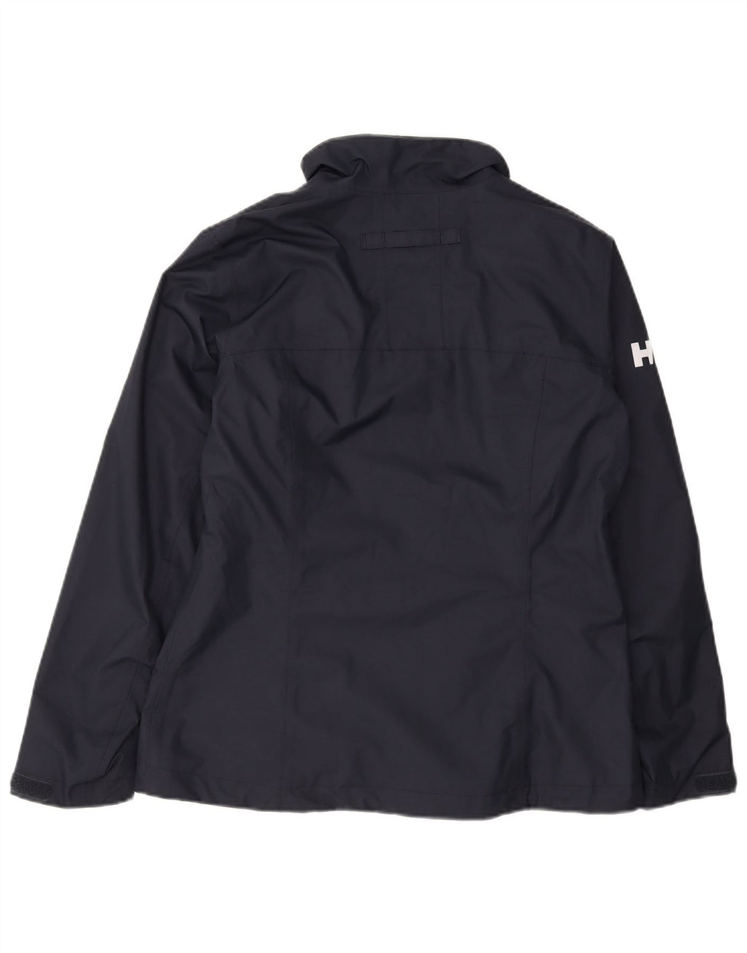 HELLY HANSEN Womens Regular Fit Windbreaker Jacket UK 16 Large Navy Blue