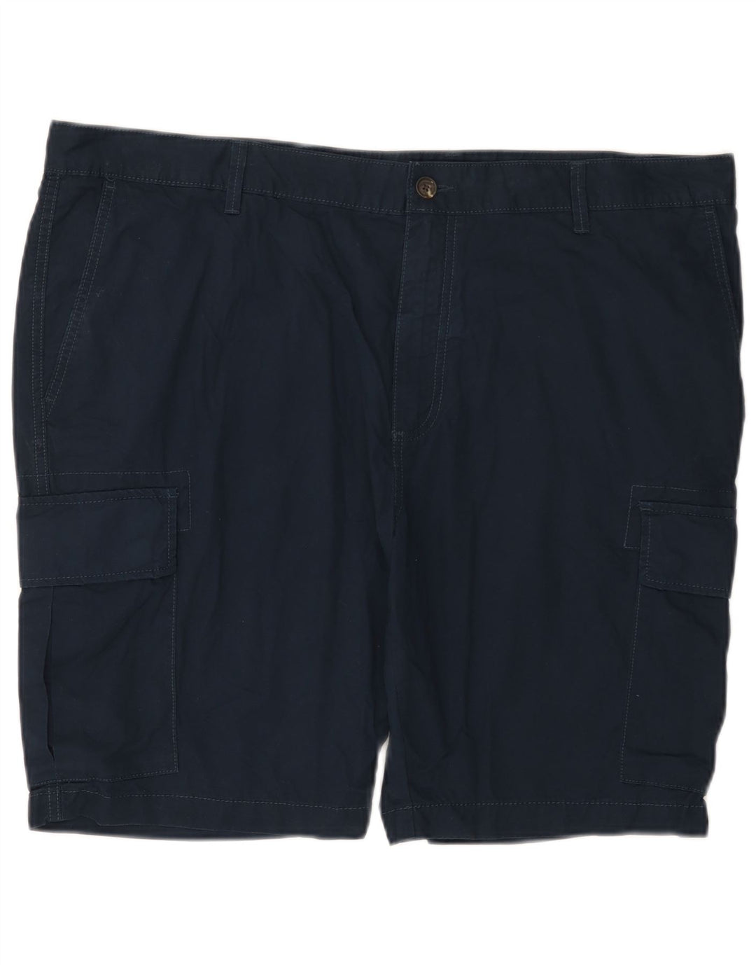 Męskie spodenki cargo Marks & Spencer W42 2XL granatowe, bawełniane