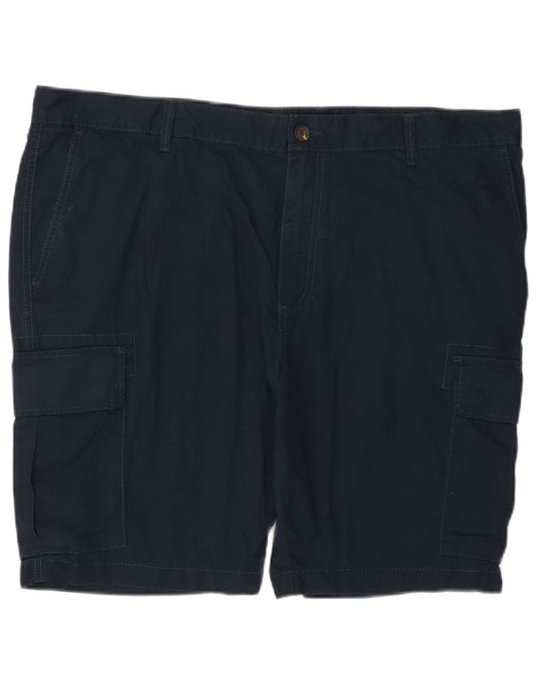 Męskie spodenki cargo Marks & Spencer W42 2XL granatowe, bawełniane