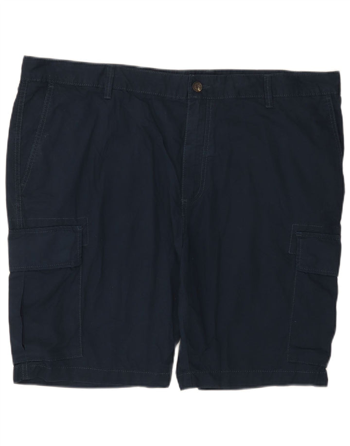 Męskie spodenki cargo Marks & Spencer W42 2XL granatowe, bawełniane