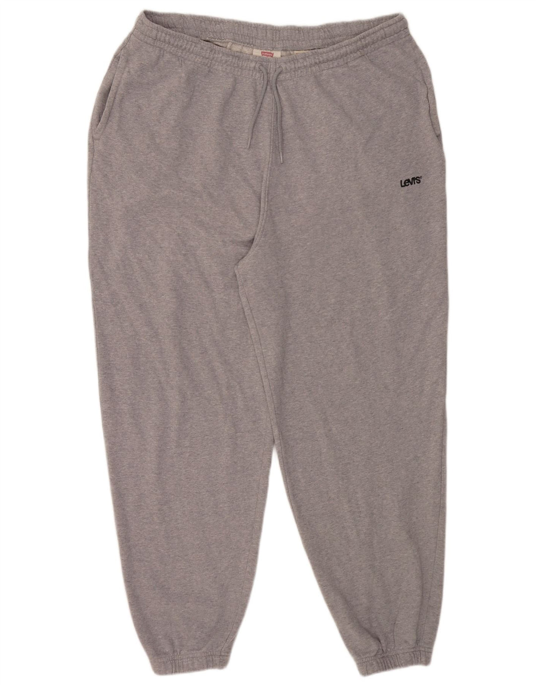 Męskie spodnie dresowe Levi's Joggers 2XL Szara bawełna