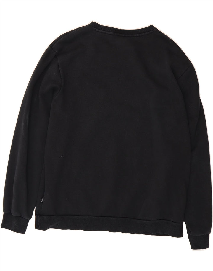 PUMA Mens Graphic Sweatshirt Jumper XL Black Cotton Vintage Puma and Second-Hand Puma from Messina Hembry 